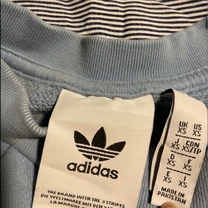 Light Blue Adidas Trefoil Sweatshirt